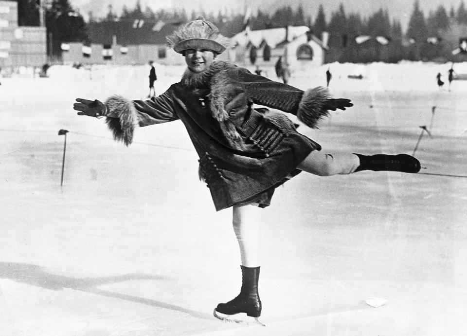 <p>Sonja Henie of Norway (right) was the youngest competitor at the first Winter Games — she was just 11 years old when she placed 8th in the figure-skating competition. </p> <p>She would go on to become a 10-time world champion, six-time European champion and three-time Olympic champion, and eventually start a successful acting career. </p>