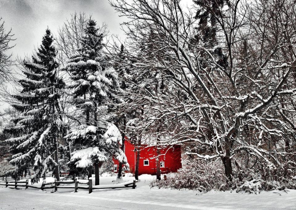 The National Weather Service defines a white Christmas as having 1 inch of snow on the ground on the morning of Dec. 25.