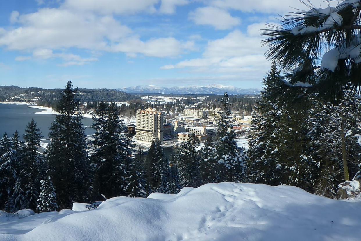 Coeur d' Alene, Idaho from Tubbs Hill