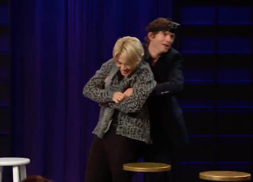 Ashton Kutcher had to find all seven members of BTS during a skit on The Late Late Show: CBS