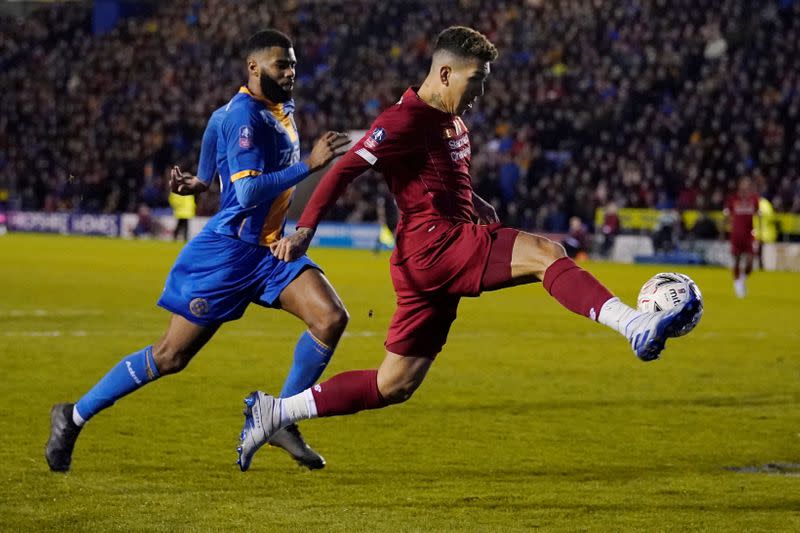 FA Cup Fourth Round - Shrewsbury Town v Liverpool