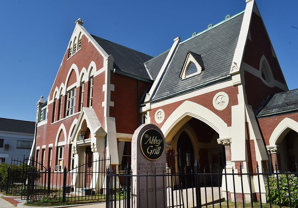 The Historic Abbey at 100 Rock St. in Fall River is for sale, with an asking price of $1.6 million.