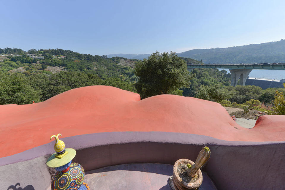 The Flintstone House in Hillsborough