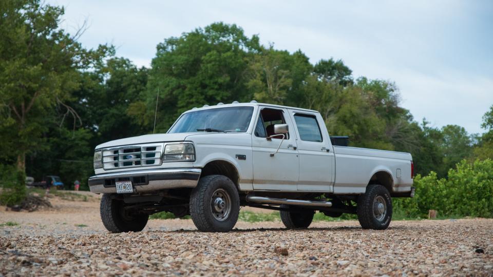 Here's my 1995 Ford F-350. Imagine it with a diesel-electric drivetrain if the 7.3-liter Power Stroke ever goes kaput!