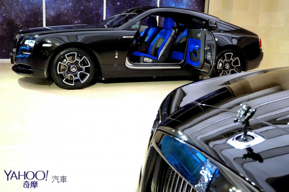 暗夜女神、幻影之魂 Rolls-Royce Wraith Black Badge唯二抵台