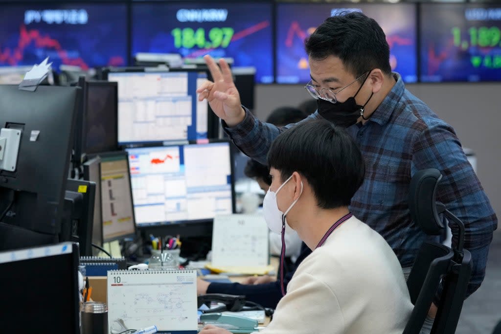 South Korea Financial Markets (Copyright 2021 The Associated Press. All rights reserved.)