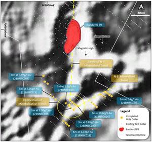 Phase 1 RC Drilling at FLC2 Prospect