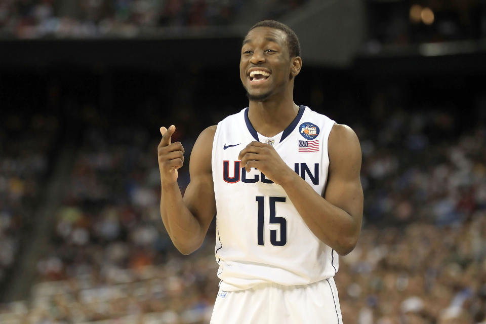 <p>Then:<span> The UConn phenomenon Kemba Walker had a quick rise to become the national leading scorer in 2011 and it took only 12 games. The Huskies junior averaged 26.7 points, 5 rebounds and 3.8 assists per game. Walker led the Huskies to the NCAA Championship and was named Outstanding Player of the year. He also graced one of the regional covers for Sports Illustrated.</span><br>Now: Walker entered the NBA Draft in 2011 and was the 9th overall pick for the Charlotte Bobcats. To this day, he remains on the team, now Hornets, and has been an impeccable lead for Charlotte. From game-winning shots to spectacular comebacks, Walker continues to be a valuable asset for the Hornets. </p>