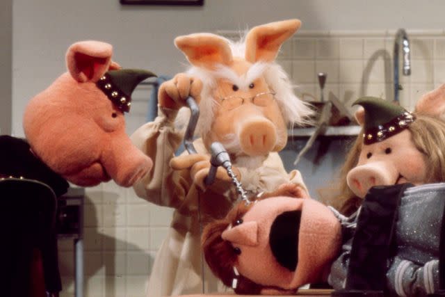<p>Ken Regan/abc/getty</p> Dr. Julius Strangepork in the 1975 special "The Muppet Show: Sex and Violence"