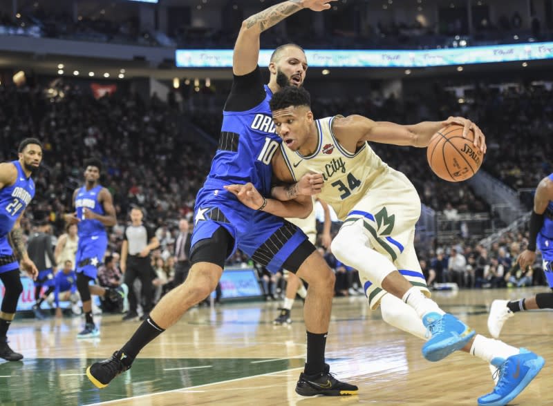 NBA: Orlando Magic at Milwaukee Bucks