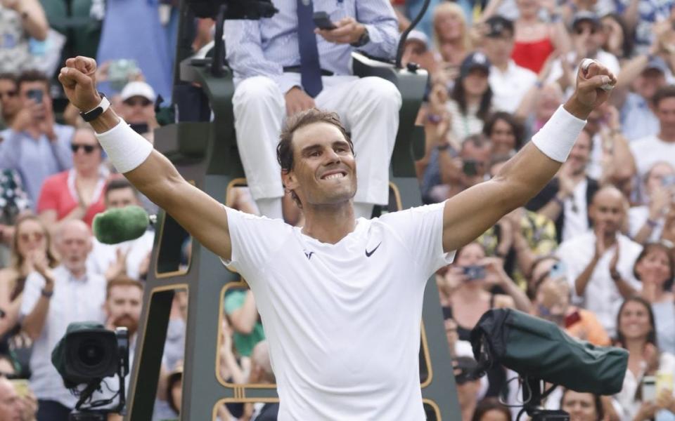 rafael nadal vs taylor fritz live score wimbledon 2022 latest - TELEGRAPH