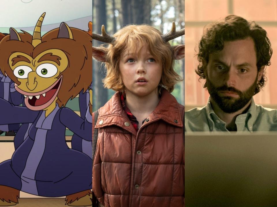 Pictures of "Big Mouth," "Sweet Tooth" and "You"