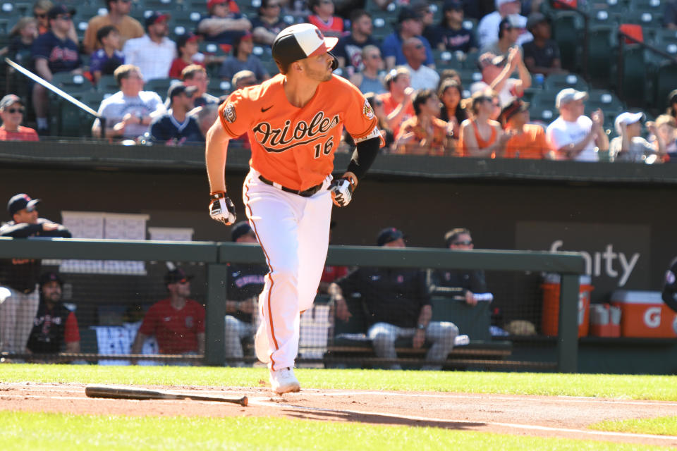 抗癌鬥士Trey Mancini。（Photo by Mitchell Layton/Getty Images）