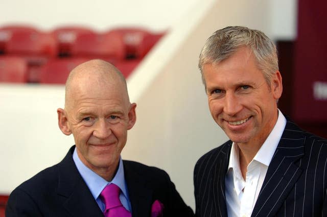 Pardew was sacked not long after being backed by new chairman Eggert Magnusson