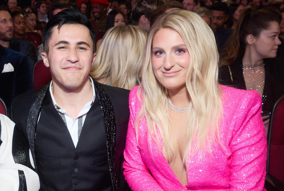 Chris Olsen and Meghan Trainor