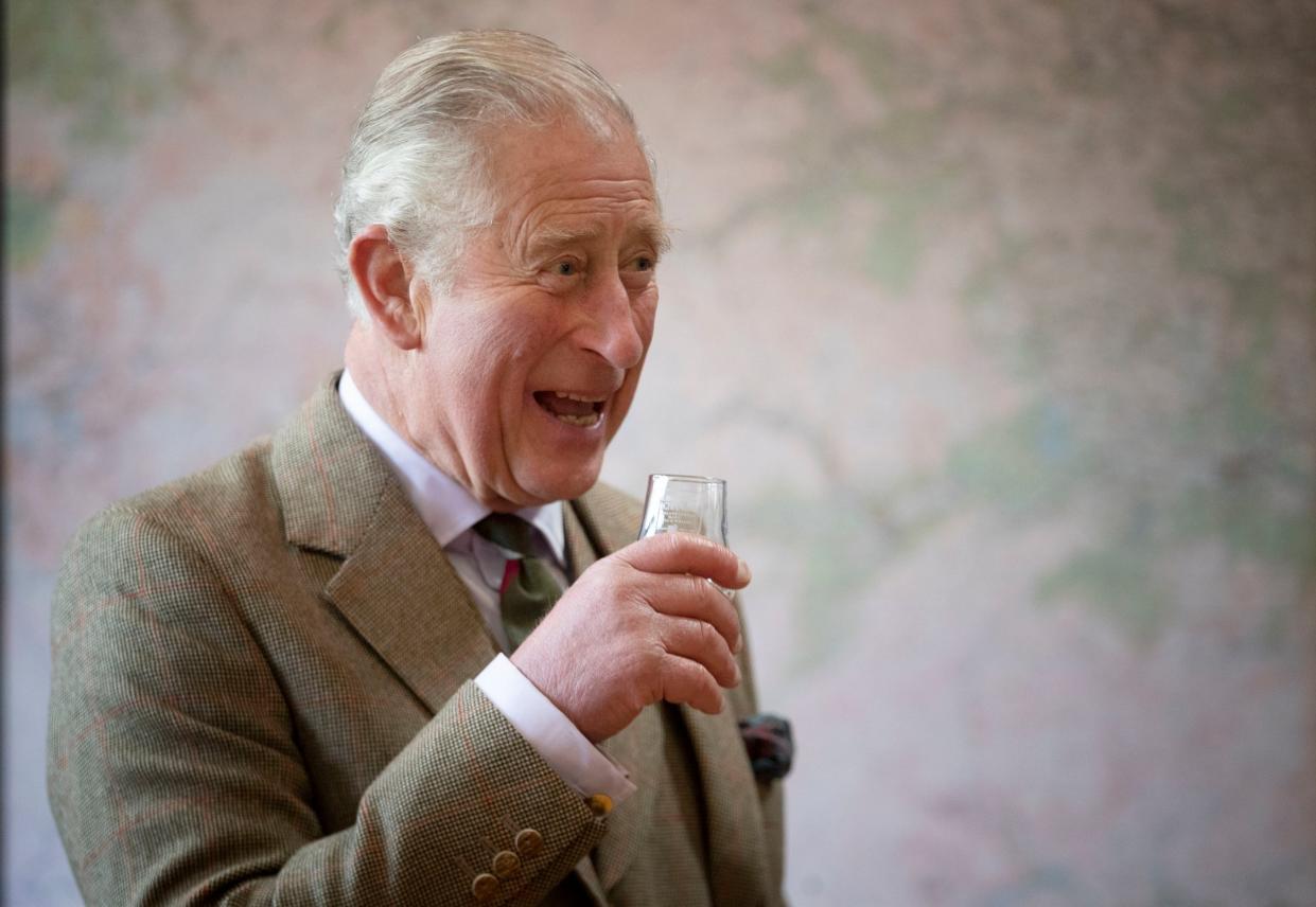 Prince Charles said he has toasted