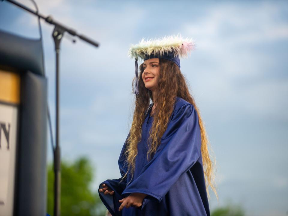 Scenes from Anderson County High's graduation held at their football stadium in Clinton, Tenn. on Friday, May 13, 2022.