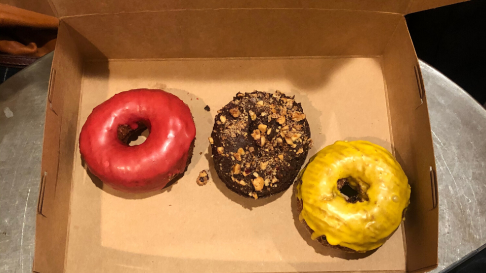 Doughnuts for breakfast? Don't tell my Mum!