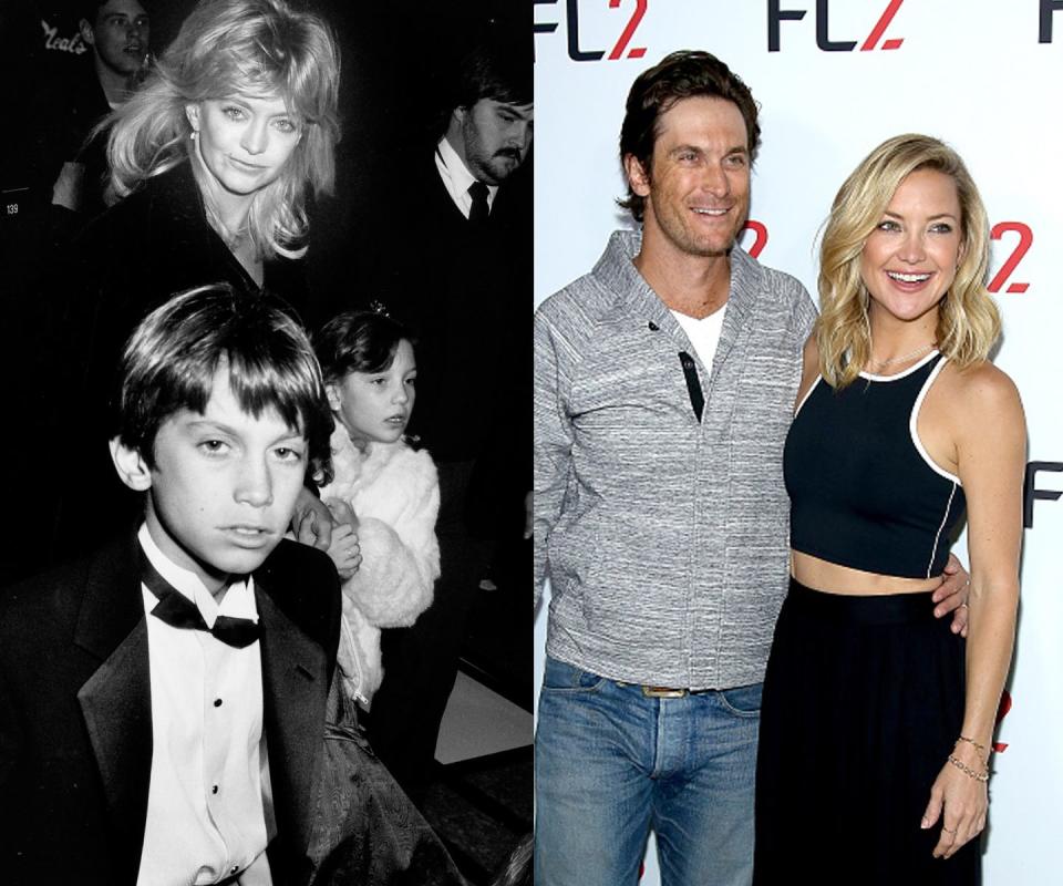 Oliver and Kate Hudson