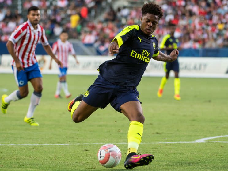 Chuba Akpom of Arsenal