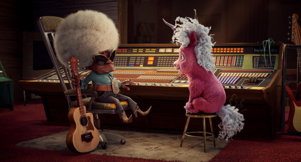 Screenshot from "Thelma the Unicorn"