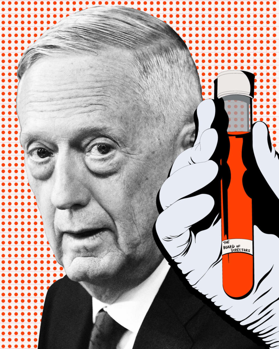 <div class="inline-image__caption"><p>James Mattis.</p></div> <div class="inline-image__credit">Photo Illustration by Elizabeth Brockway/The Daily Beast/Getty</div>