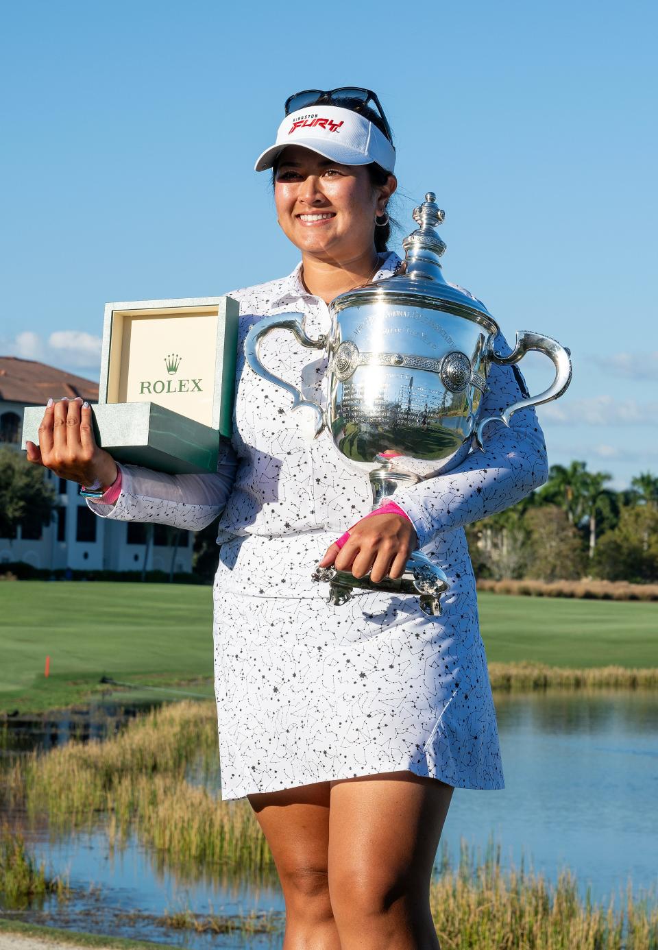 Lilia Vu was named the Rolex Player of the Year after the final round of CME Group Tour Championship at the Tiburon Golf Club in Naples, Fla., on Sunday, November 19, 2023.