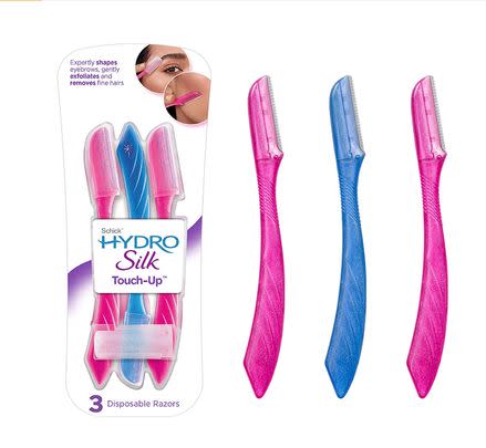 A set of itty-bitty dermaplaning razors