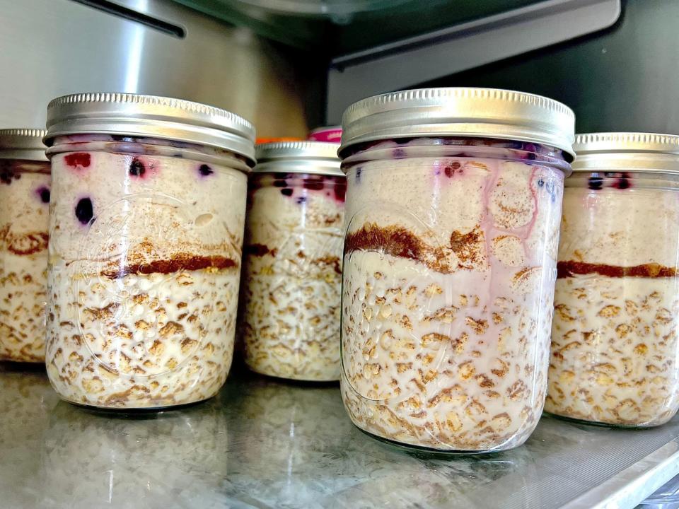 Overnight Oats zum Frühstück. - Copyright: Marshall Haas