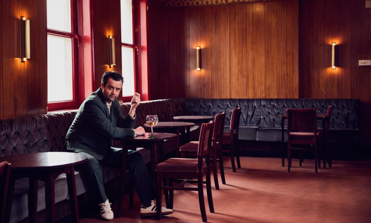 <span>‘I knew we were on to something’: Daniel Mays wears blazer and trousers by <a href="https://www.percivalclo.com/" rel="nofollow noopener" target="_blank" data-ylk="slk:percivalclo.com;elm:context_link;itc:0;sec:content-canvas" class="link ">percivalclo.com</a>; shirt by <a href="https://www.toa.st/" rel="nofollow noopener" target="_blank" data-ylk="slk:toa.st;elm:context_link;itc:0;sec:content-canvas" class="link ">toa.st</a>; tie by <a href="https://www.paulsmith.com/" rel="nofollow noopener" target="_blank" data-ylk="slk:paulsmith.com;elm:context_link;itc:0;sec:content-canvas" class="link ">paulsmith.com</a>; and trainers by Adidas (<a href="https://www.endclothing.com/gb" rel="nofollow noopener" target="_blank" data-ylk="slk:endclothing.com;elm:context_link;itc:0;sec:content-canvas" class="link ">endclothing.com</a>).</span><span>Photograph: Alun Callender/The Observer</span>