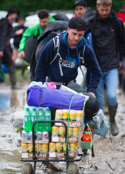 That probably still isn’t enough cider for one long weekend. (SWNS)