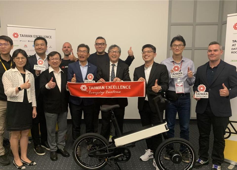 Eurobike歐洲自行車展登場，台灣精品自行車業者率先發表新品。圖／貿協提供