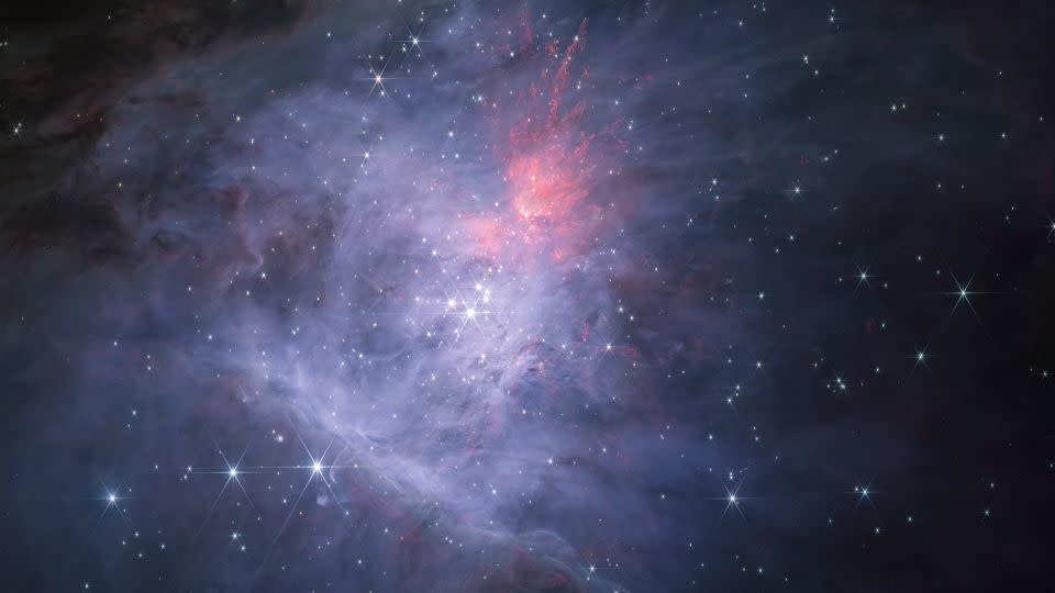 Planetlike objects were spotted in a new image of the Orion Nebula taken by the James Webb Space Telescope. - NASA/ESA/CSA