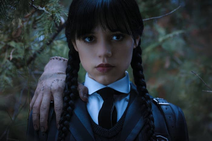 Jenna Ortega in Wednesday