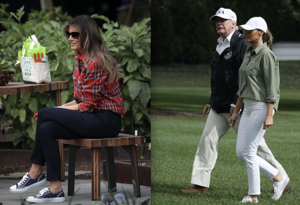 Melania Trump Converse