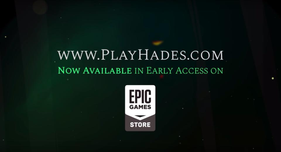 Hades reveal trailer