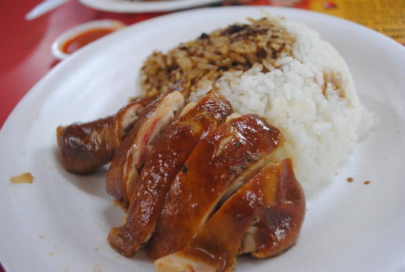 HK Soya Sauce Chicken Rice