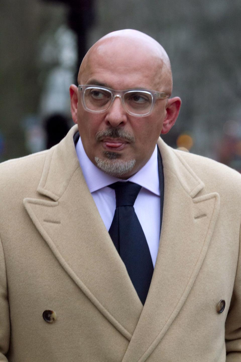 Children’s minister Nadhim Zahawi was criticised for being at the event (Rex)