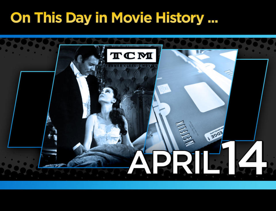 On this Day in Movie History April 14 Title Card
