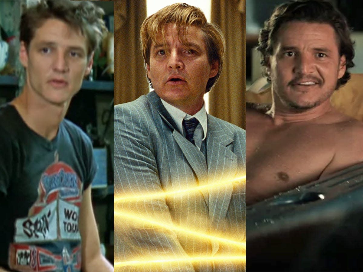 Pedro Pascal in "Hermanas, "Wonder Woman 1984," and "The Unbearable Weight of Massive Talent.”