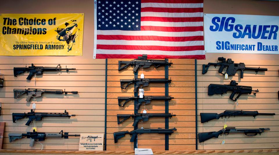 Gun store in Chantilly, Virginia, in 2017.