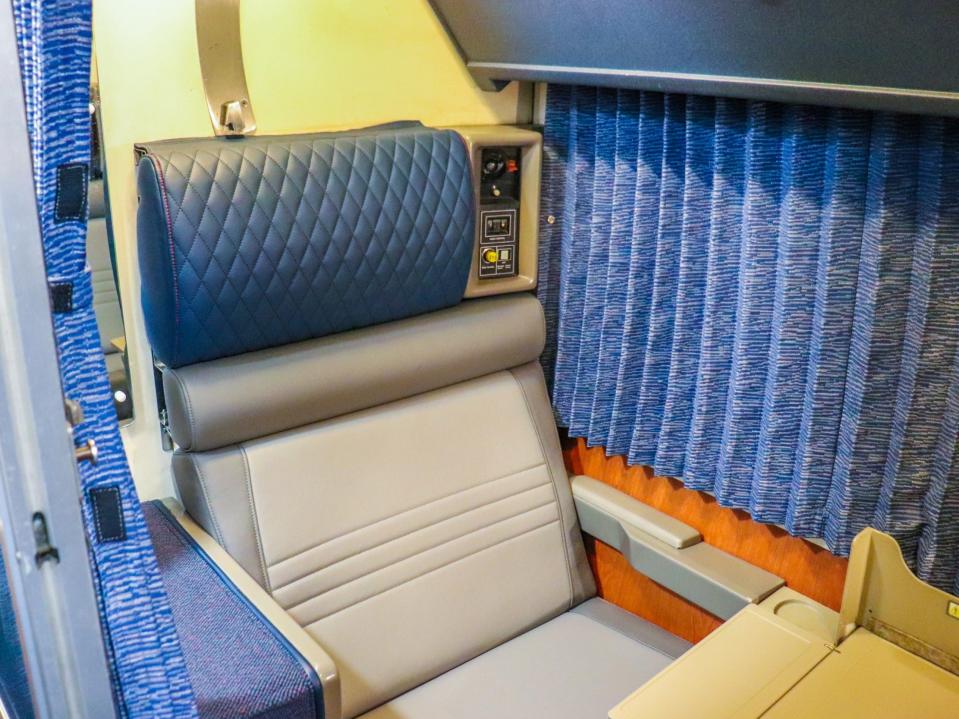 Inside the sleeping car of an Amtrak Superliner - Amtrak Upgraded Long Distance Trains 2021