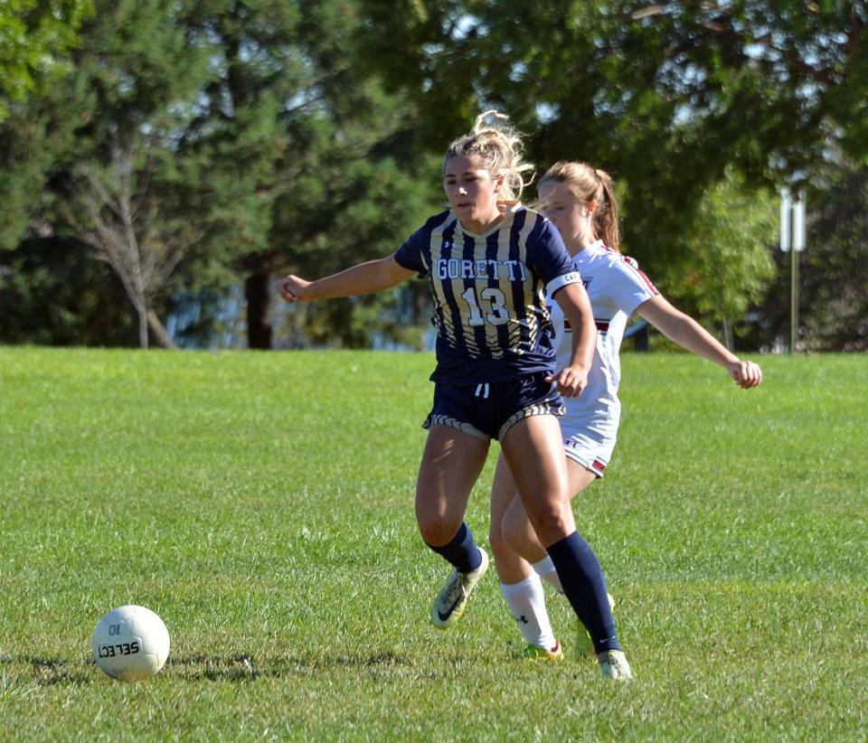St. Maria Goretti senior Mollie Rebuck, a two-time Herald-Mail all-county girls soccer first-team honoree, has scored 16 goals in the Gaels' first five games.