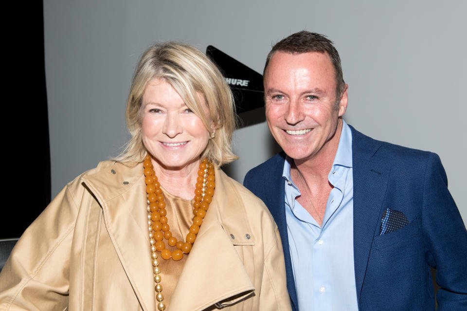 NEW YORK, NY - OCTOBER 04:  Martha Stewart and Colin Cowie attend the 2017 Event Planner Expo at Metropolitan Pavilion on October 4, 2017 in New York City.  (Photo by Noam Galai/Getty Images)