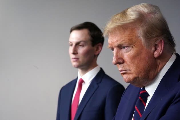 jarod-kushner-donald-trump - Credit: Mandel Ngan/AFP/Getty Images