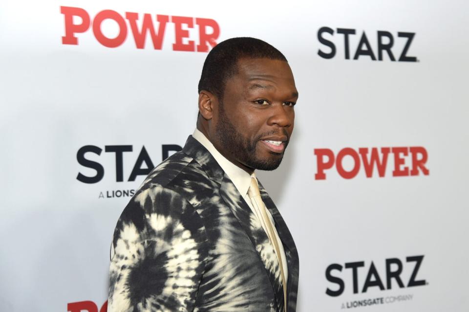 Curtis “50 Cent” Jackson at STARZ Madison Square Garden “Power” Season 6 Red Carpet Premiere, Concert, and Party on August 20, 2019 in New York City. (Photo by Jamie McCarthy/Getty Images for STARZ)