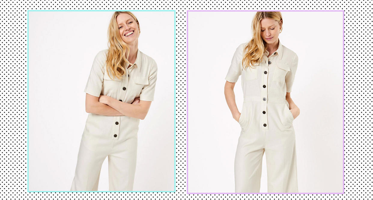 This M&S jumpsuit is a great addition to your spring wardrobe. (M&S/YahooStyleUK)