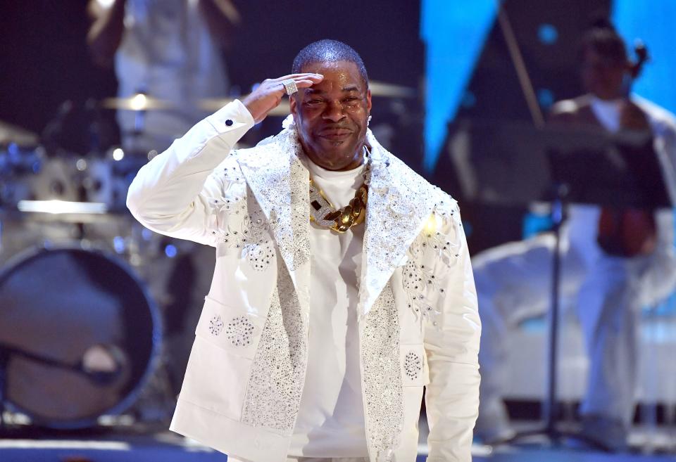 Busta Rhymes performs onstage during the BET Awards 2023 at Microsoft Theater on June 25, 2023 in Los Angeles, California.
