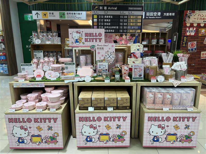 HANDS針對春天特別引進Hello Kitty的野餐好物。（圖／品牌業者提供）