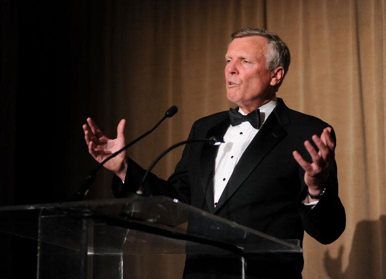 CEO of Charter Communications Thomas Rutledge speaks at the 2013 Museum Of The Moving Image Honors Award at The St Regis New York in New York City on May 22, 2013